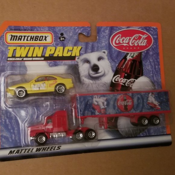 Mattel Other - NIB NWOT 1999 Coca Cola Matchbox Twin Set